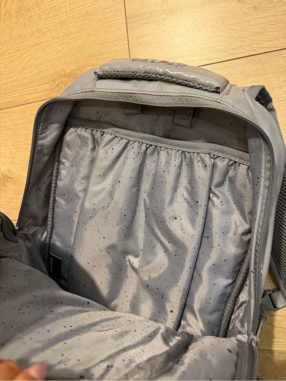 Calpak Gray Men's Tech-Ready Backpack - Picture 3 of 3